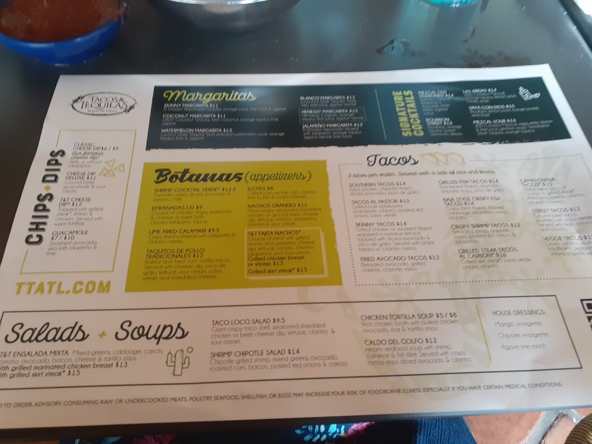 Tacos & Tequilas Mexican Grill Menu - Image 6